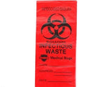 Infectious Waste Bag - 31x43 - 0.5 MIL - Red - 250/CS