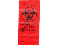 Infectious Waste Bag - 36x48 - 0.5 MIL - Red - 250/CS